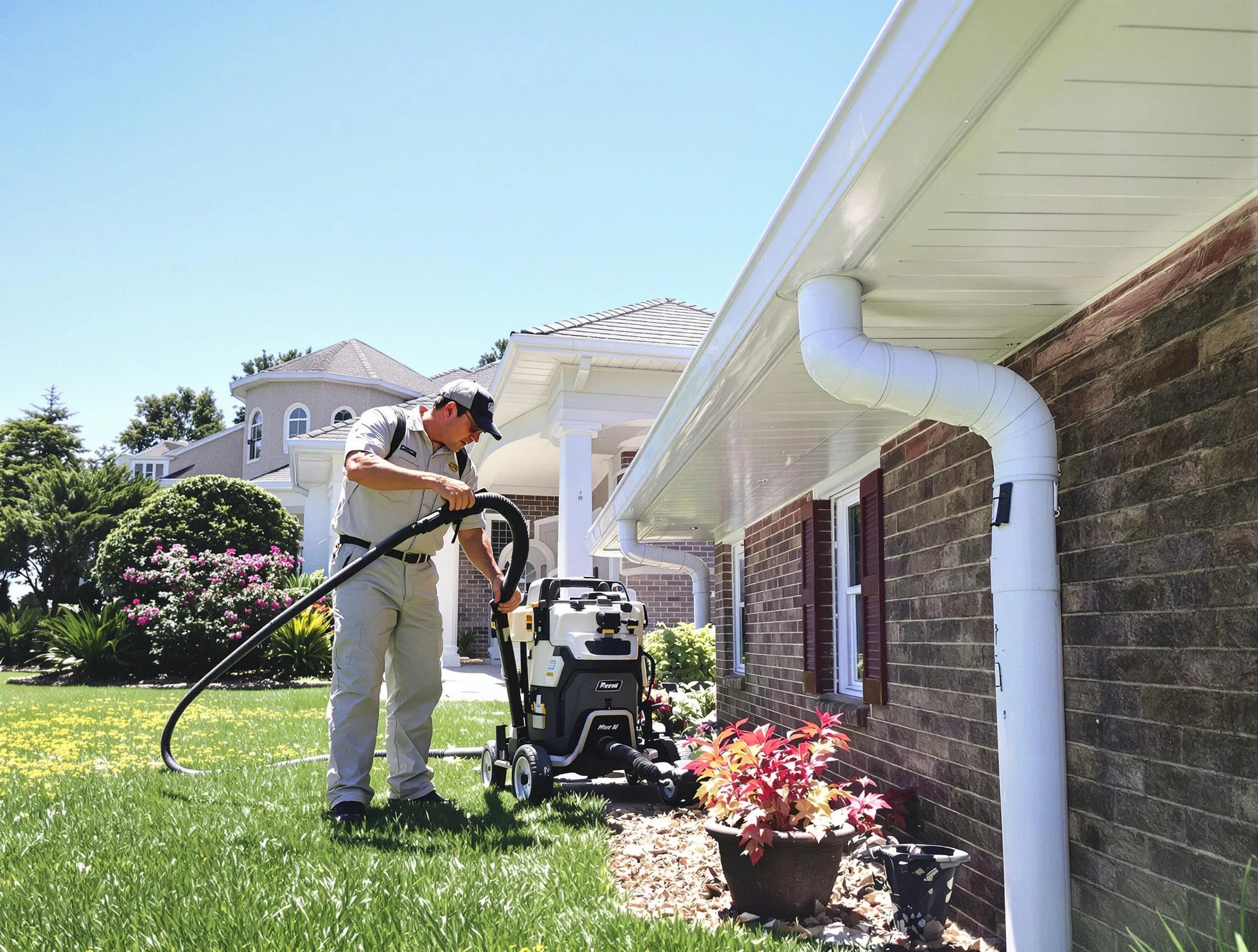 Downspout Cleaning in Streetsboro