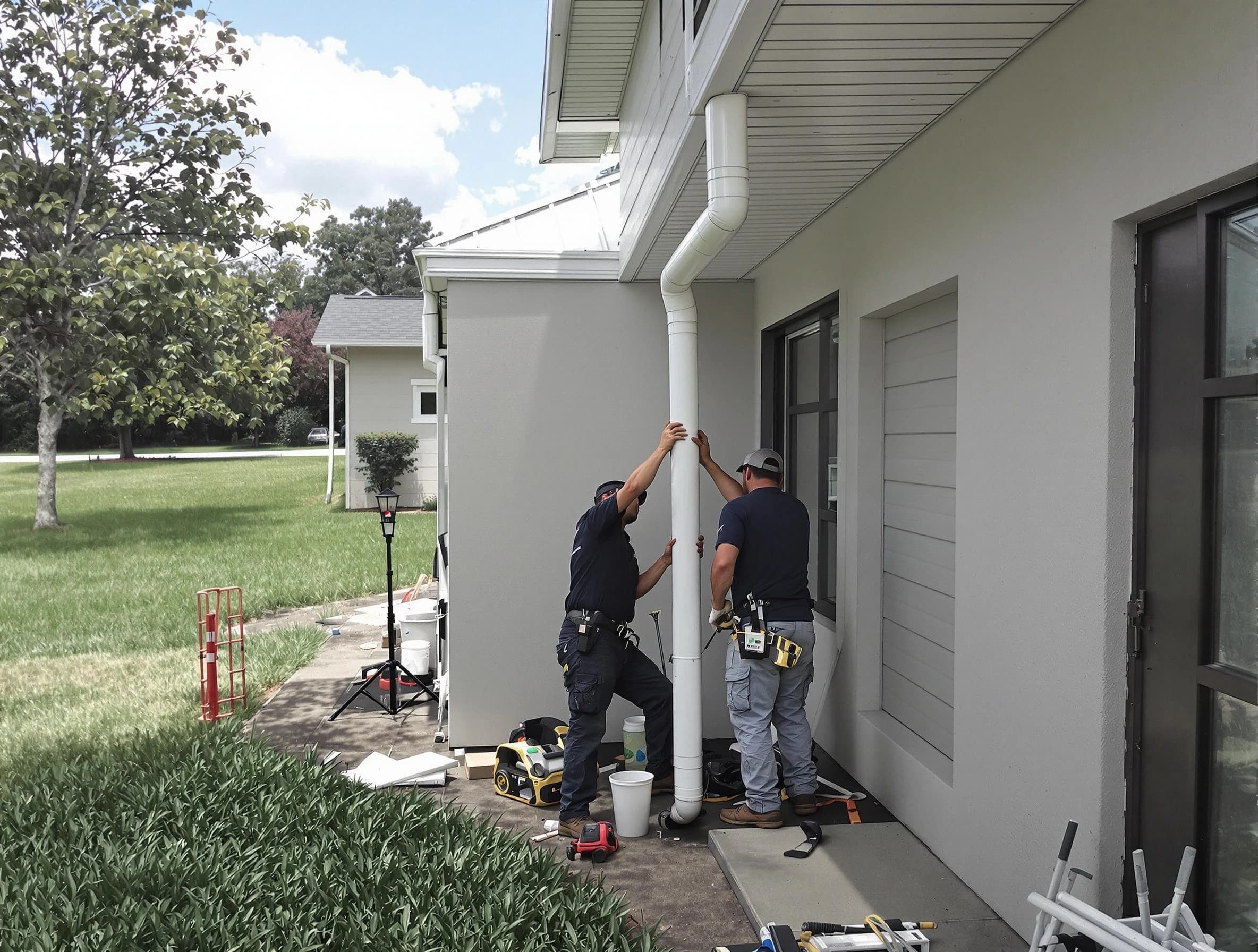 Downspout Installation in Streetsboro